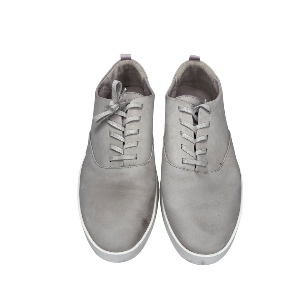 Wolf & Shepherd Mens Cruise Sneakers Size 11 M / 12.5 W Light Gray Leather - Picture 2 of 10